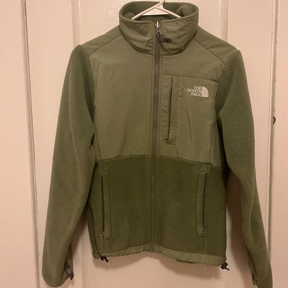 Northface Women’s Fleece Denali Jacket XS Green Sage